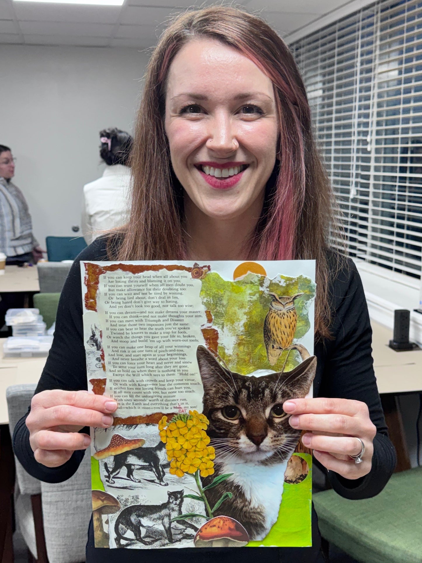 Mixed Media Pet Portrait Collage Workshop - Friday, February 20th | 6:30pm