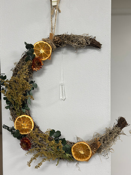 Crescent Moon Grapevine Wreath - Friday, March 20th | 7pm