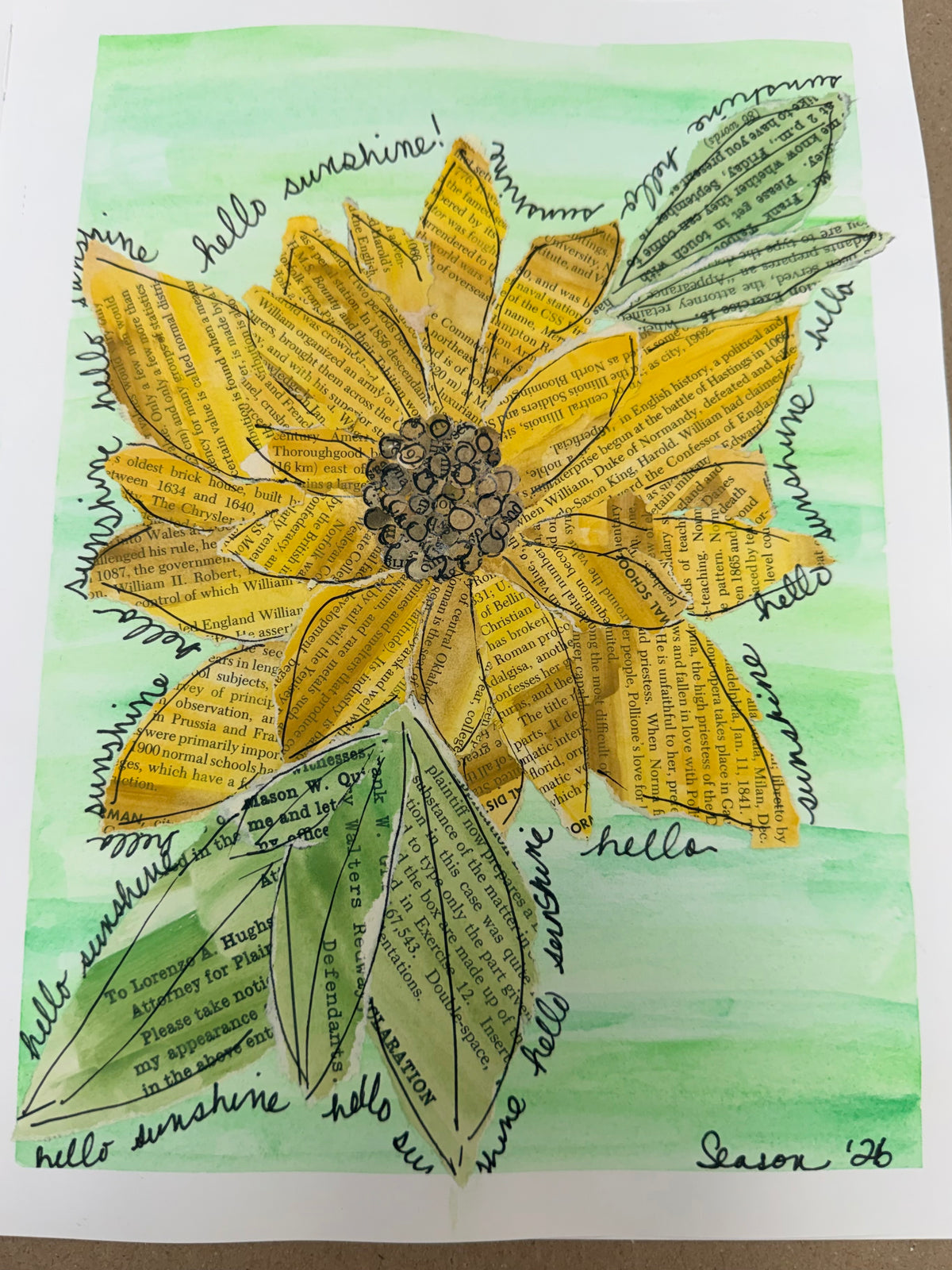 For the Love of Art: Painted Pages & Torn Botanicals - Thursday, November 19th | 6:30pm