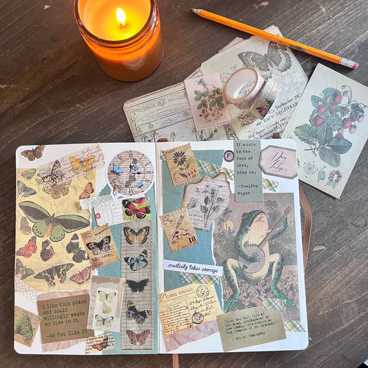 Junk Journal & Collage Journal Open Studio - Tuesday, June 30th | 6:30pm
