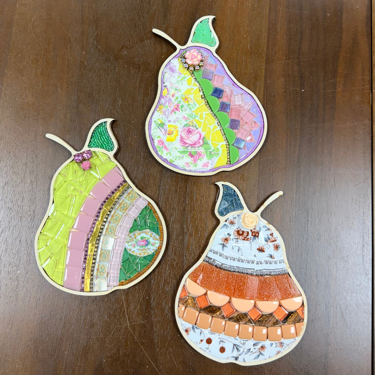 Mixed Media Mosaic Pear - Friday, October 30th | 6:30pm