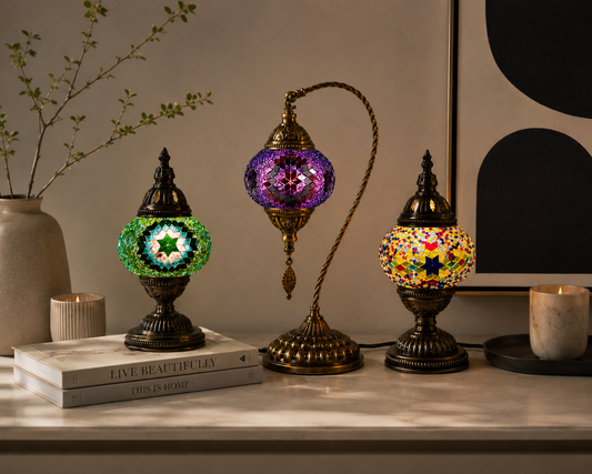 Mosaic Turkish Lamp Workshop - Saturday, July 11th | 3pm