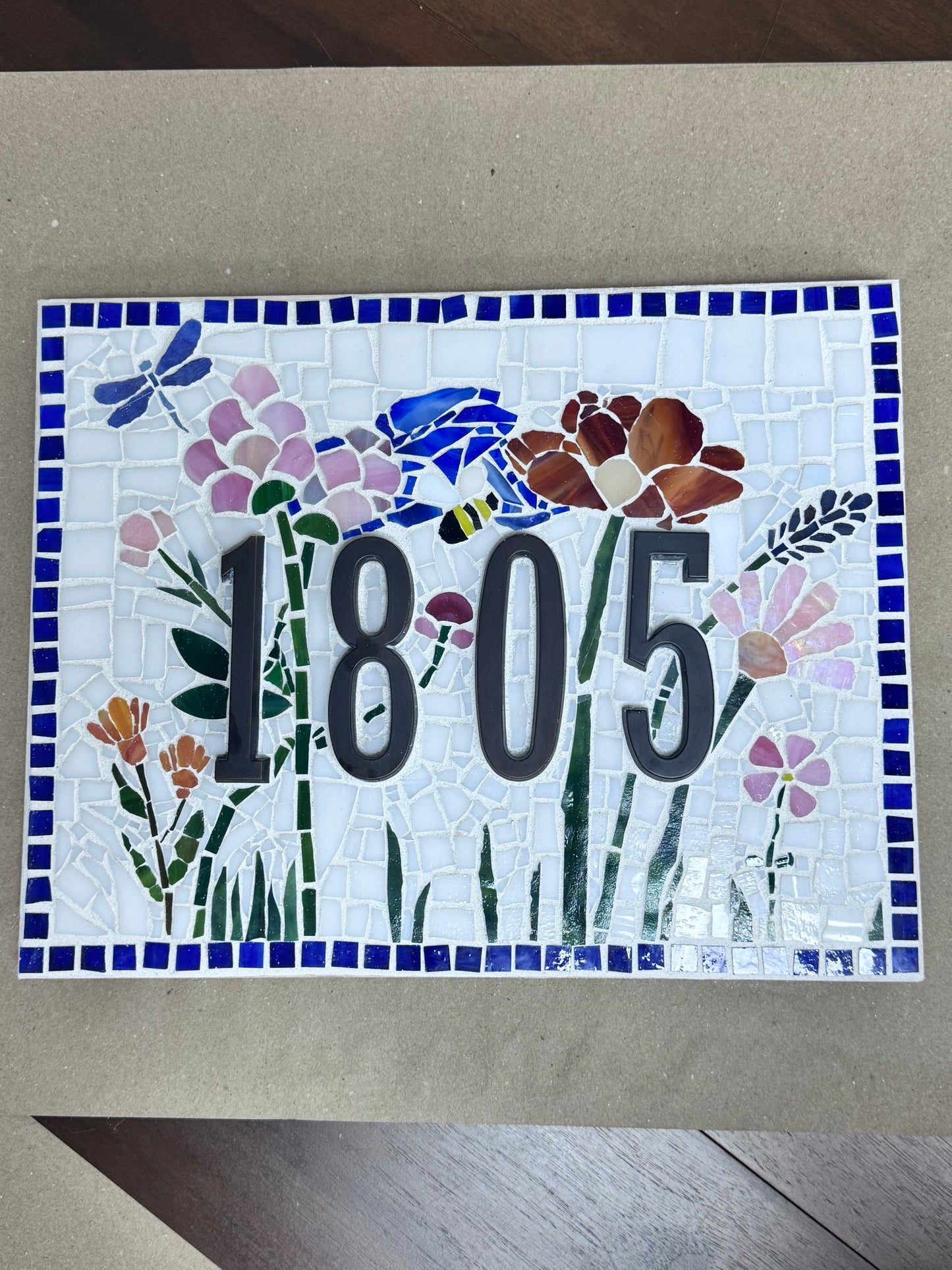 Mosaic House Number Sign Workshop - Tues 7/21 & Tues 7/23 | 6:30pm