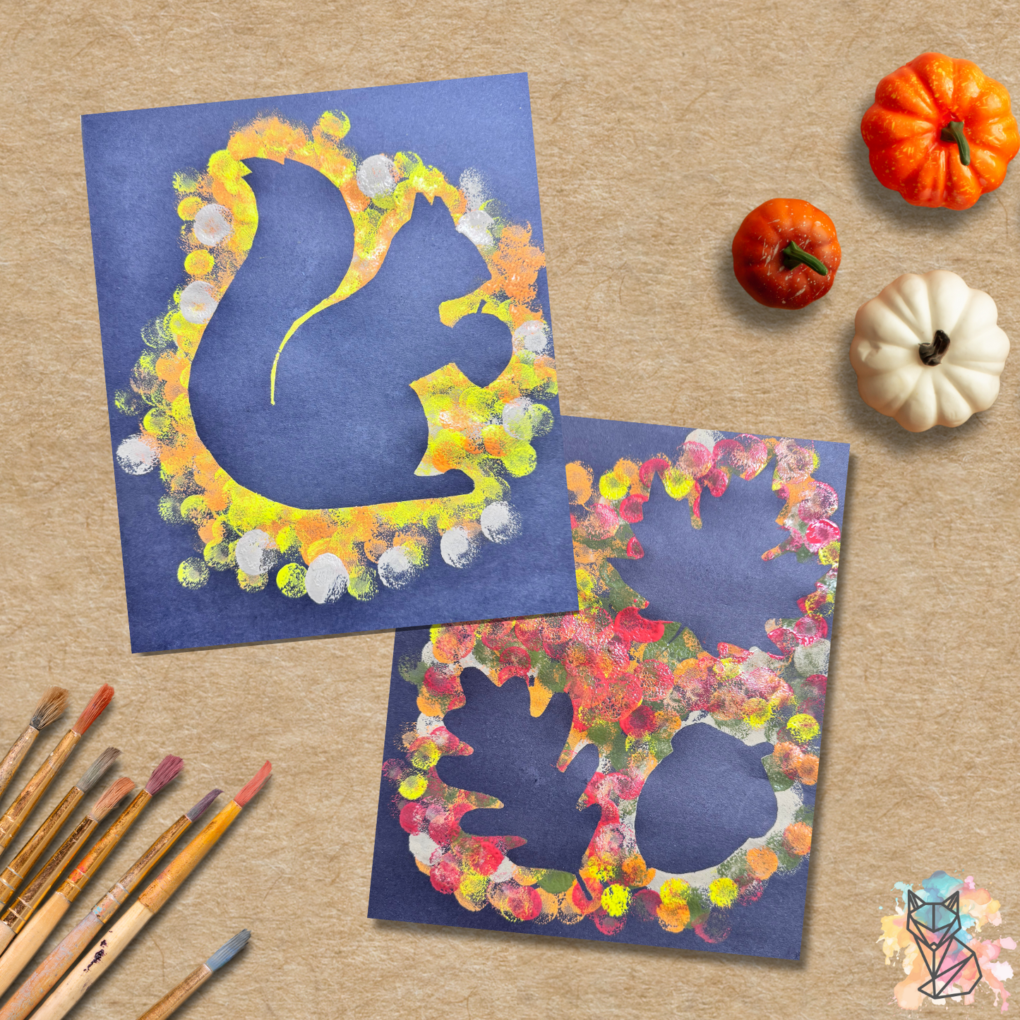 Kids Create: Fall Silhouette Painting - Saturday, November 8th  | 10am