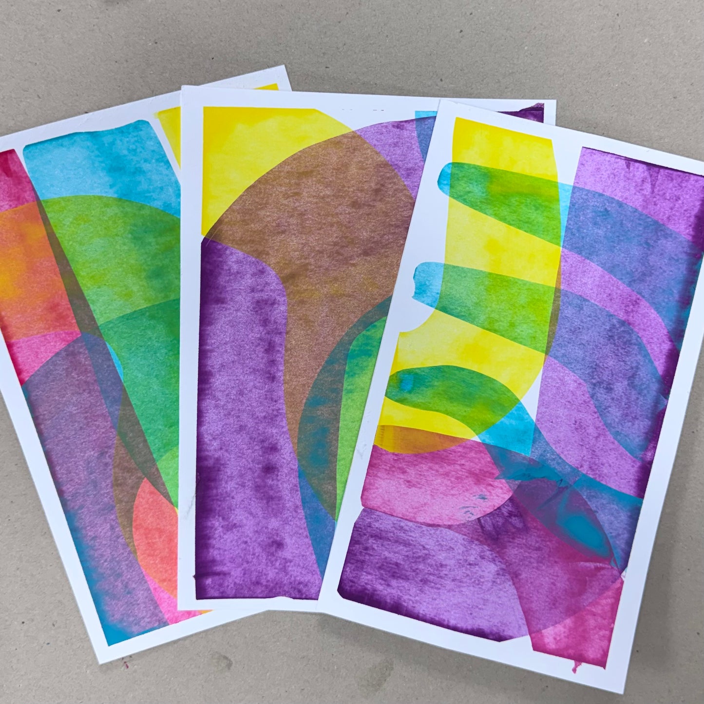 Acrylic Squeegee Art & Mark Making Workshop - Friday, January 30th | 7pm