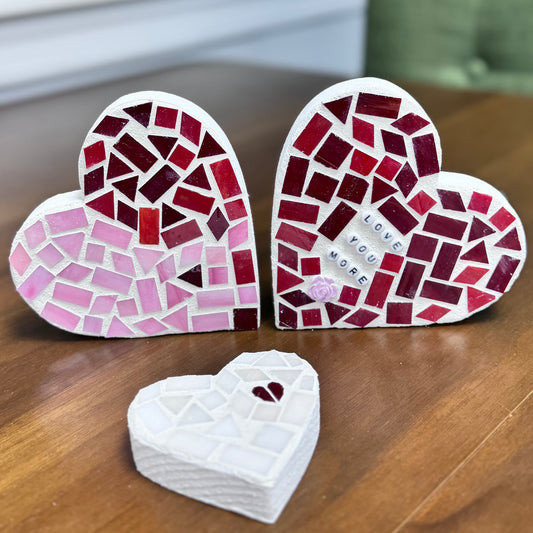 Mosaic Heart Workshop - Friday, February 13th | 7pm