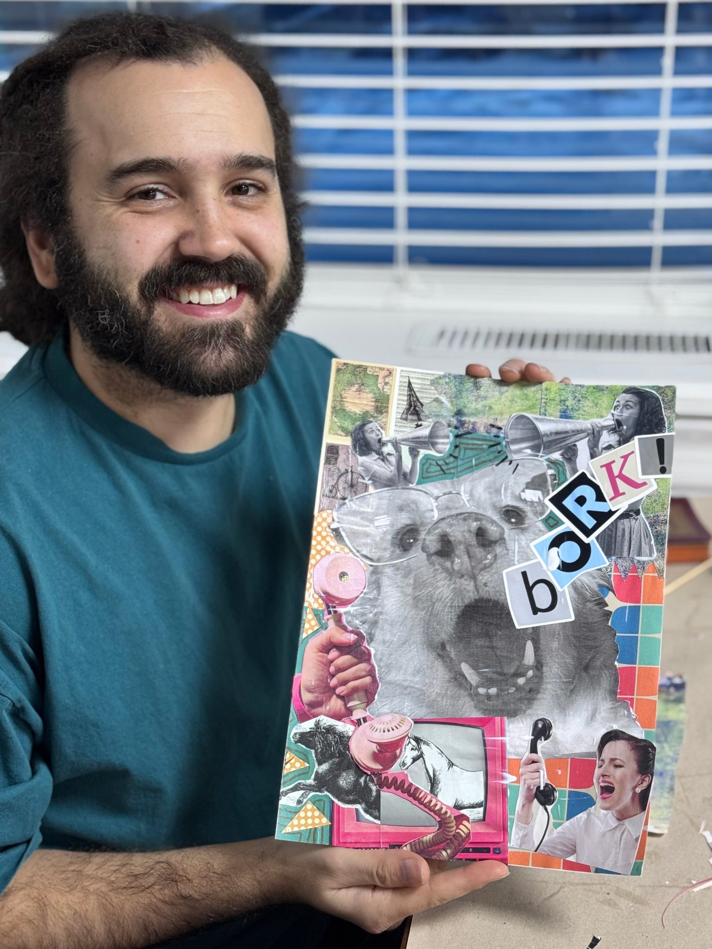 Mixed Media Pet Portrait Collage Workshop - Friday, February 20th | 6:30pm
