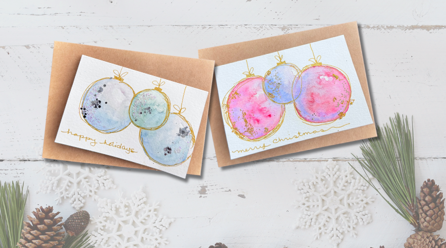 Watercolor Holiday Cards Workshop - Sunday, November 23rd | 2pm